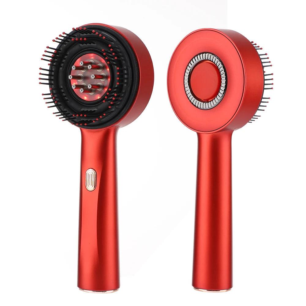 3 Modes Electric Massage Comb Portable Red Light Laser Comb for Hair Follicle Hair Follicles on the Head Essence Oil Applicator