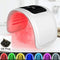 Light Therapy PDT LED Facial Mask with 7 Color Options and Nano Spray for Skin Rejuvenation and Anti-Aging Treatment