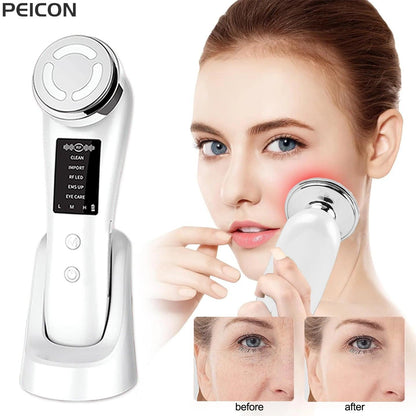 Facial Massager EMS Facial Microcurrent Face Lifting Machine Anti-Aging Facial Massager Skin Tightening Face Lifting Massager