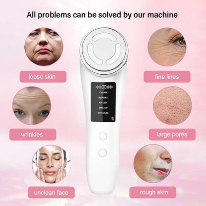 Facial Massager EMS Facial Microcurrent Face Lifting Machine Anti-Aging Facial Massager Skin Tightening Face Lifting Massager